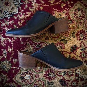 Madewell Mules - Black Leather 7.5